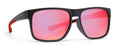 occhiale moda sport lenti polarizzate specchiate rosse modello hyper