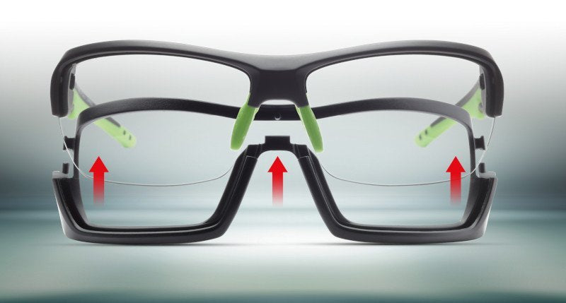 Glasses for runnine cycling and hiking with photochromic lenses and removable frame