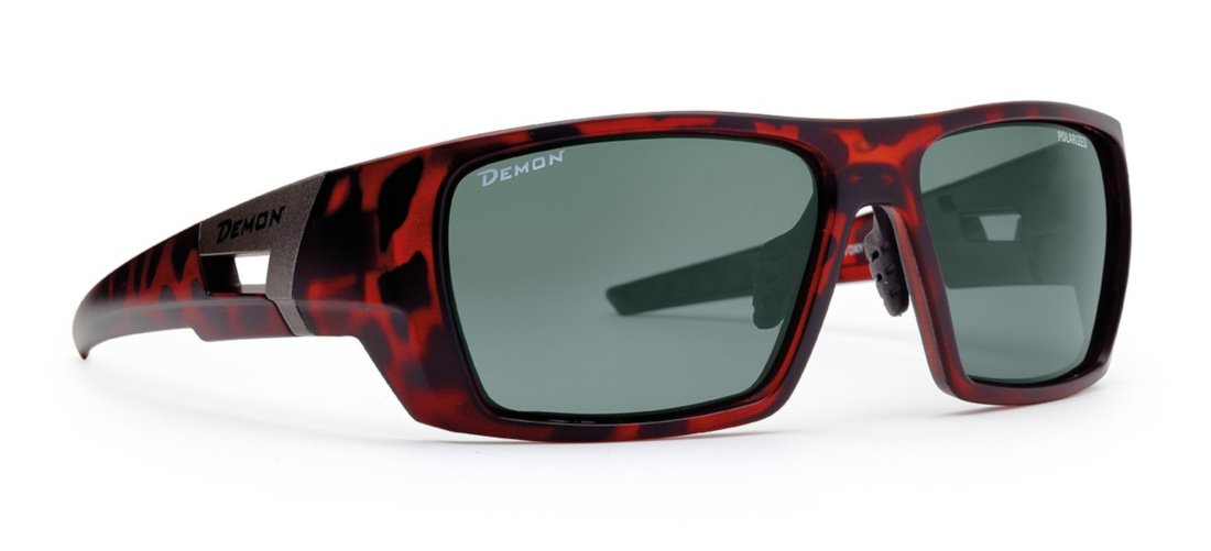 occhiale per escursionismo e moda sport con lenti polarizzate modello OXY colore marrone opaco