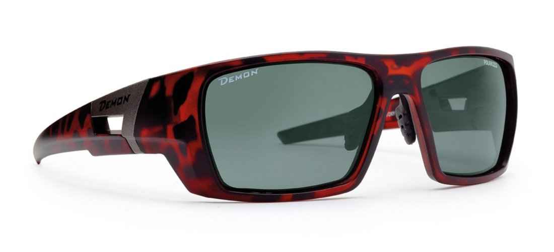occhiale per escursionismo e moda sport con lenti poarizzate modello oxy colore marrone opaco