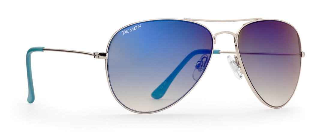 Occhiali a goccia DEMON modello 0053 blu argento