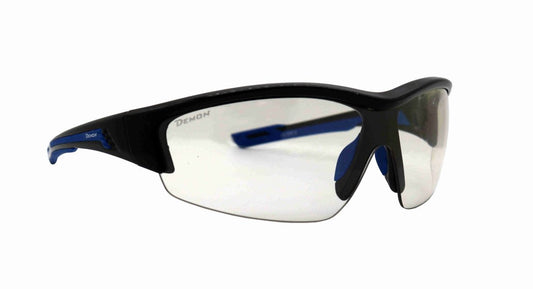Occhiali da ciclismo per BDC e MTB con lente fotocromatica modello GRAZ nero lucido