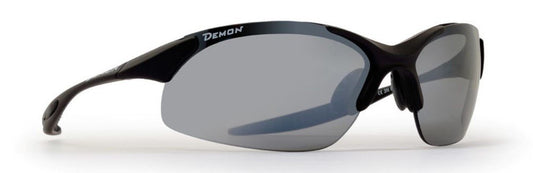 Mountain glasses for trekking and hiking with model 832 polarized lenses dpol matte black