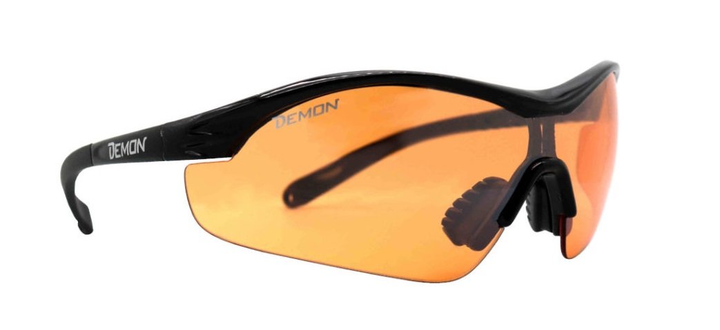 running glasses e trail orange running lens for cloudy weather VENTO model