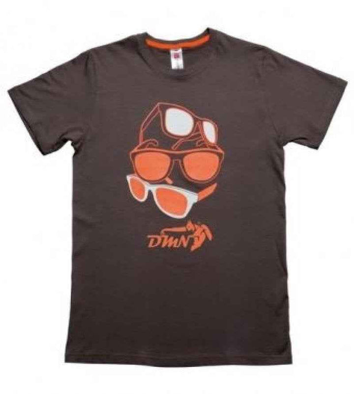t shirt DMN arancio fluo